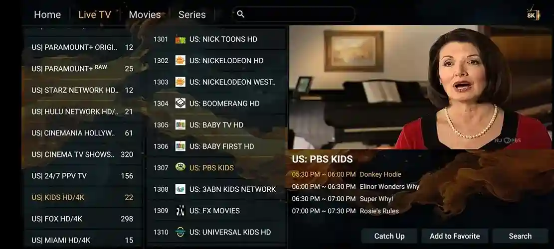 Preview 4 - Falcon TV Premium IPTV Subscription
