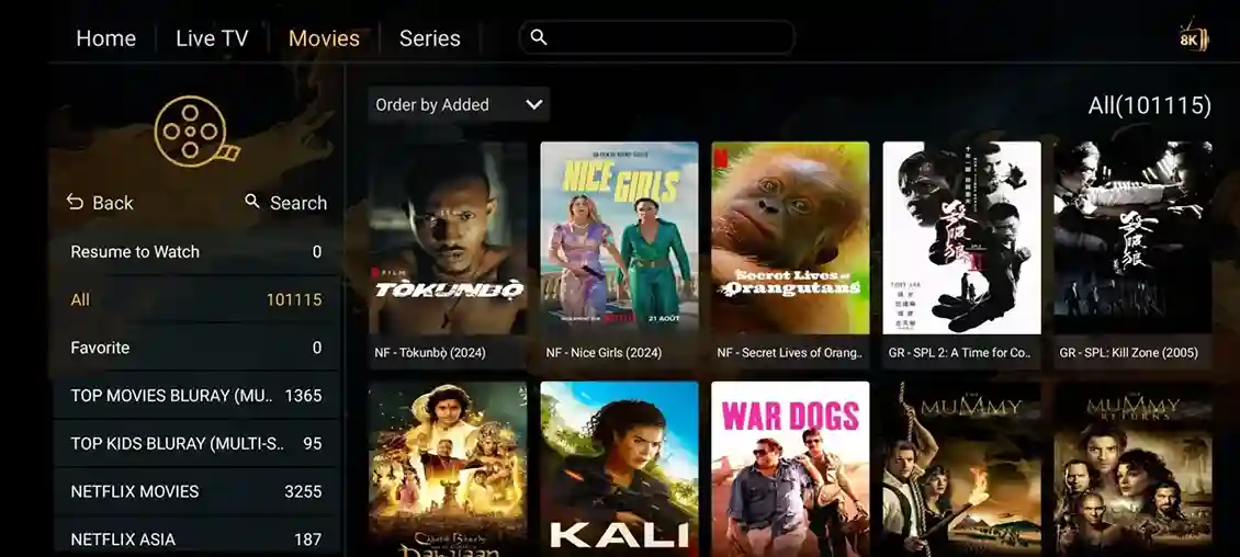 Preview 5 - Falcon TV Premium IPTV Subscription